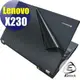 【EZstick】Lenovo X230i 系列專用Carbon黑色立體紋機身貼 (含上蓋及鍵盤週圍) DIY包膜