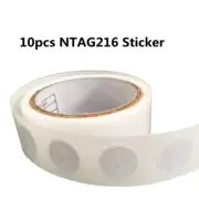 10Pcs Ntag216 NFC Card Sticker 13.56Mhz Ntag 216 RFID Cards Smart Card NFC Tag S