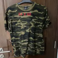 在飛比找蝦皮購物優惠-Forever21 Kaos Army 男士 T 恤休閒基本