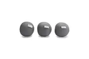 3pc Full Circle 8cm Anti Static Dryer Balls Cloth Drying Laundry Accessory Grey