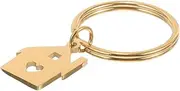 [TINEASUR] House Keychain Hangers Car Photo Keychain Key Holder for Wall Key Holder Wall Mount New Home Keychain Mural Coin Pendant Keychain Decoration Hanging Silver Stainless Steel