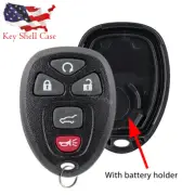 Replacement For Chevrolet GMC Buick Remote Key Fob Shell Case 5 Button OUC60270