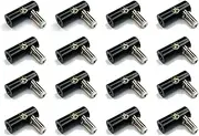 Kurrent Electric Right Angle DC Barrel Power Connectors, Solder-Less Design, for Custom Effects Pedal Power Cable (16)