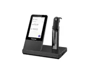 Yealink WH67 Teams DECT Wireless Convertible Headset, UC Workstation, HD Voice,2-Mic Noise Cancellation,Teams Certified, Lightweight, 4 Wearing Styles TEAMS-WH67