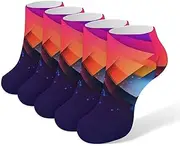 [LPSADGF] Simple Colorful Socks Low Cut Ankle Sock Athletic Running Low Cut Socks Thin Soft Ankle Socks Unisex, White, One Size Short, White, One Size Short