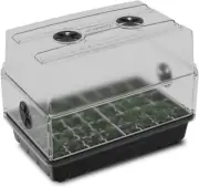 Humidity Dome, Germination Kit with Sturdy Drip Tray, 5X8 Cell Seedling Tray, an