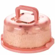 Dessert Cover Case Kitchen Tool Plastic Round Cake Storage Container Carrier Box