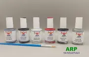 For Toyota Touch up Paint + Clear Coat + (Primer See Description)+ Fine Brush =