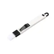 20Pcs Mini Cleaning Brush with Detachable Dustpan for Window Groove Keyboard Corner Crannies(Black)