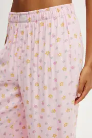 [Body] Body - Personalised Flannel Wide Leg Pant - French fairytale lotti ditsy XL FRENCH FAIRYTALE LOTTI DITSY