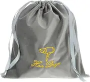 NOLITOY Hair Dryer Storage Travel Toiletry Bag Bag Hair Tools Organizer Fashion Embroidered