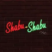 BRAND NEW "SHABU - SHABU" 30x12x1 INCH LED FLEX WINDOW/WALL INDOOR SIGN 31217