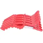 5Pcs Hairdressing Salon Matte Sectioning Clamp Hair Clip Hairpin Grip C.KY _j