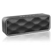 Mini Portable Wireless Bluetooth 4.2 Stereo Speakers W/ FM Radio / TF Card Slot
