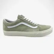 VANS Old Skool (Pig Suede) Moss Gray Mens Size 9.5 Athletic Sneaker