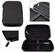[caseroxx] GPS Case for Garmin Overlander GPS Case with Zip and Elastic Band in Black, black, entsprechend Gerät