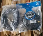 Pair 25ft 1/4" XLR Cables Quarter Stereo Male To 3 Pin XLR Female Audio Cables
