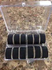 Black Prewound Bobbin and Storage Case