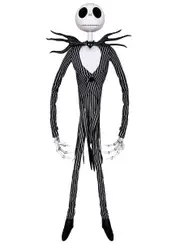 Animatronic Jack Skellington Deluxe Standing Halloween Decoration