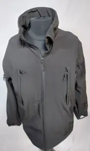 Rothco Stealth Ops Soft Shell Tactical Jacket - Black M NWOT