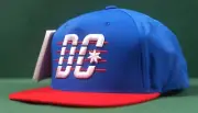 New Dc Shoes Stars Blue Mens Classic Snapback Hat RHTNBR-62