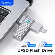 ORICO UFSD USB C Flash Drive 128GB 256GB 512GB USB 3.2 /Type C OTG Thumb Drive