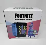 FORTNITE Loot Llama 6 Can Mini Fridge W/ LED Lights & Thermoelectric Cooling NEW