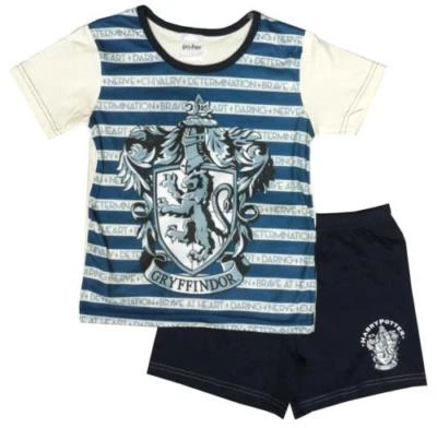 NEW Girls Older Girls Harry Potter Gryffindor Shortie Pyjamas Set 5 -12 years