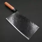 Takeda Hamono NAS Aogami Super Steel Cleaver Knife Small 210mm Kurouchi Shosui