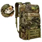 50/60L Travel Backpack, Camo Laptop Backpack for Men Large Capacity Military ...