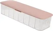 OSALADI Cable Organiser Separate Compartments Cord Storage Organizer Easy to Clean Data Cable Box in Pink