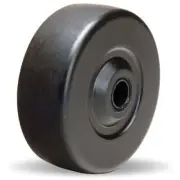 Hamilton Ebonite Hard Rubber Wheel 3 1/2" x 1 5/16" | Load Capacity 225 lbs.