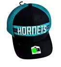 Charlotte Hornets Snap Adjustable Hat Cap Black Teal Black Fan Favorite NBA NWT