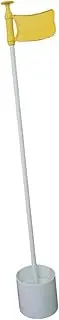 Hellery Golf Putting Green Flag and Hole Cup, Golf Flag Hole Cup Set, Golf Flags Fiberglass Flagpole, Golf Putting Cup Practice Putting for Home