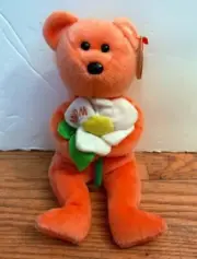 Ty Beanie Baby Dearly Mother's Day Bear 2004 Plush Stuffed Animal Vintage NWT