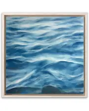 Ready2HangArt Underwater Clouds Wrapped Canvas Wall Art by Megan James
