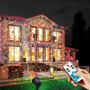 Outdoor Christmas Laser Projector Lights Waterproof Garden Stage Party Decor