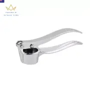 Garlic Press Crusher Mincer Kitchen Stainless Steel Garlic Smasher Squeezer Manu