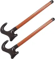 SHERCHPRY 2pcs Inflatable Crutches Inflatable Large Walking Stick Blow up Sticks Cane Pumping Party Pool Balloon Plaything Balloon for Performance Crutch Inflates Party Supply PVC