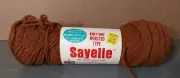 Sayelle Yarn Kmart Worsted 4 Ply 4 oz Orlon Acrylic Teak Brown 1 Skein