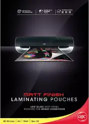 GBC A4 80 Micron Matt Laminating Pouch (Pack of 50)