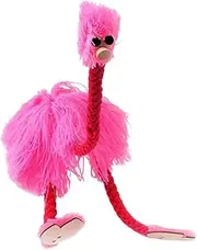 HANABASS Fluffy Animal Marionette Puppet Interactive for Engaging Storytelling String Puppet Safe Craft for Imagination Creativity for Family Fun