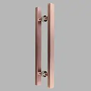 304 Stainless Steel Double Sided Push Pull Door Handle, Glass Door Handles, Grab Bar for Barn Door, Shower Door Handle, H Shape