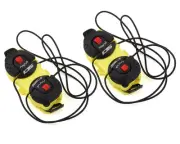 Sidi Shot/Tiger Double Tecno-3 Push Closure System (Yellow/Black) (Pair)