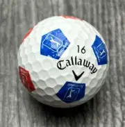 Callaway Chrome Soft Truvis TPC Scottsdale Rare New Golf Ball (1)
