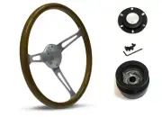 SAAS Steering Wheel SW702BAW & boss for Toyota Corolla CSX Seca AE Series 1985-1 (for: Toyota)