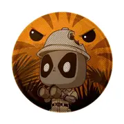 Marvel Safari Deadpool Pin/Badge By Funko - New, Sealed