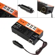 Car Power Inverter DC 12V 24V to DC 110V 220V Converter with 6 USB Ports