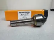 HERTEL 1" DIA. X 1/2" Shank 6 Flute 90D Carbide Countersink 3" OAL P/N 02389856