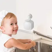 Suction Cup Soap Dispenser Wall Mounted Kitchen Soap Box Hand Wash Dispenser